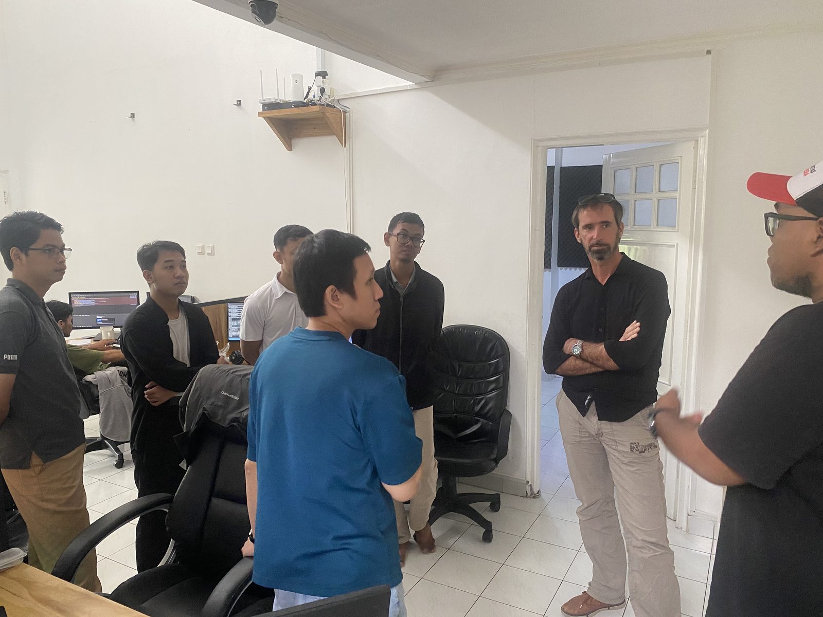 Doodex team — together at the office
