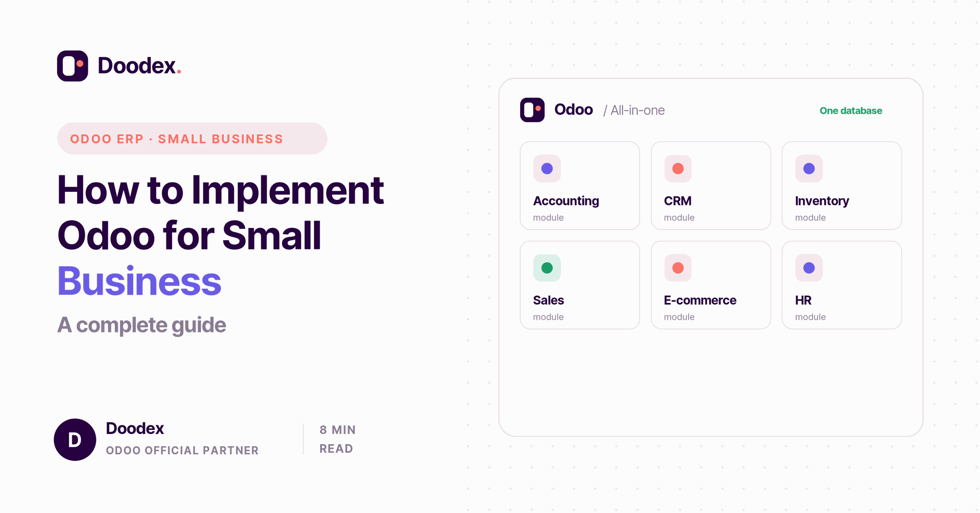 Implementing Odoo for small business