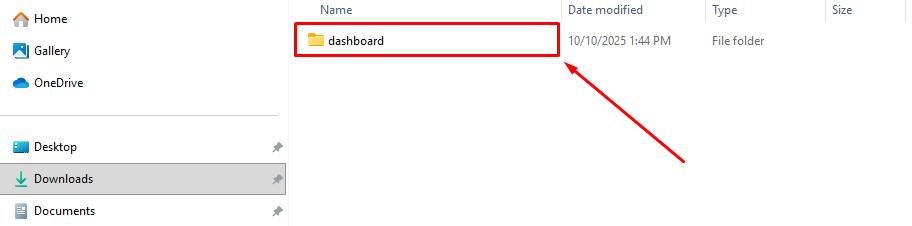 extract the Dashboard folder into the Odoo addons folder extract the Dashboard folder into the Odoo addons folder