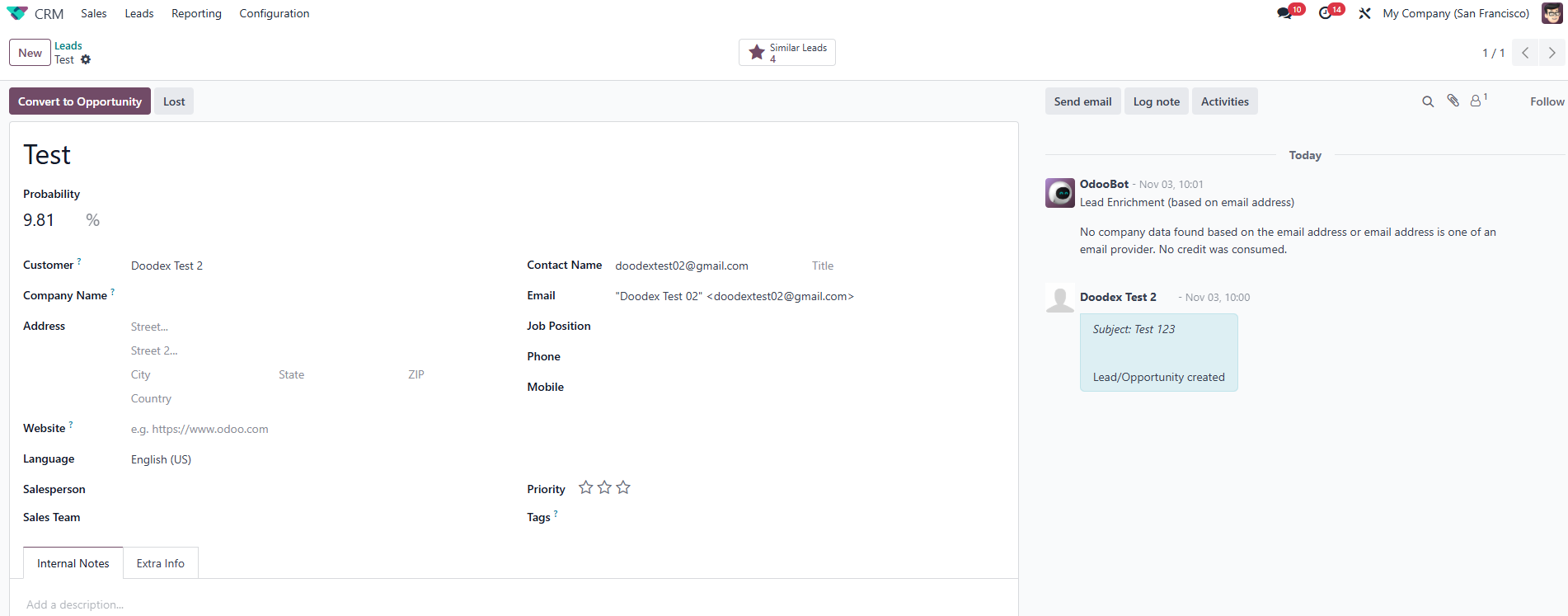 Automatic Lead/Contact Creation Automatic Lead/Contact Creation