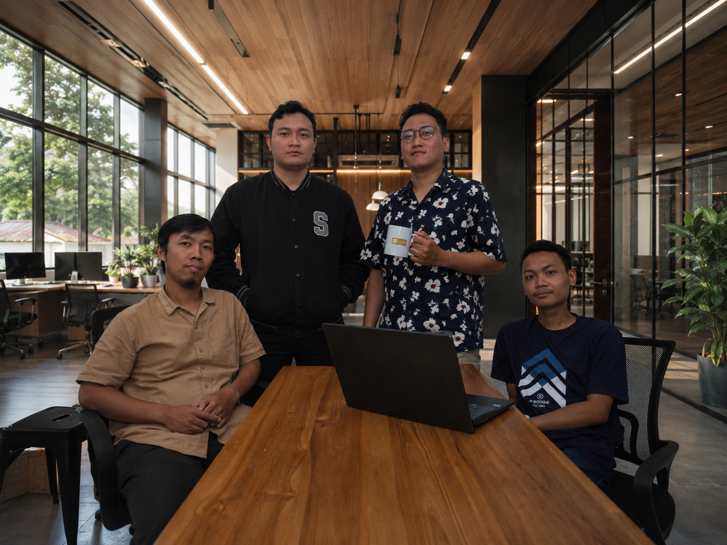 Doodex colleagues working together in the studio